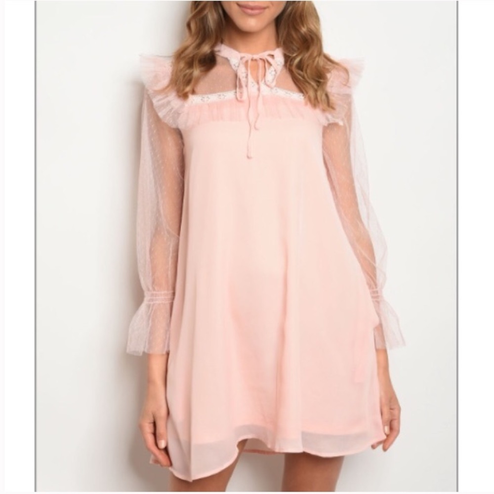 Gorgeous Kawaii style pink/peach dress